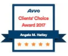 AVVO Clients' Choice Award 2017